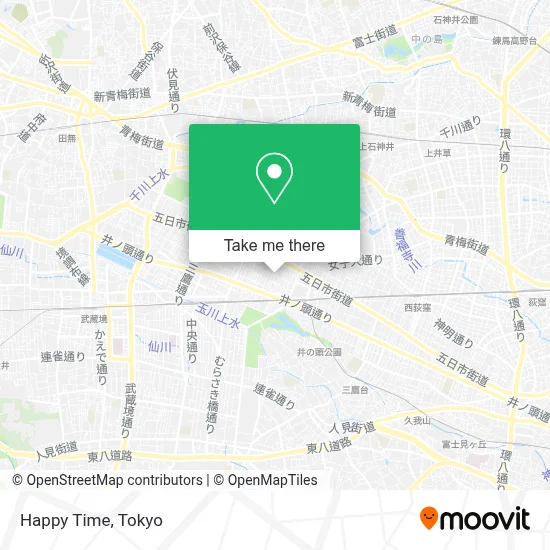 Happy Time map