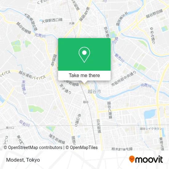 Modest map