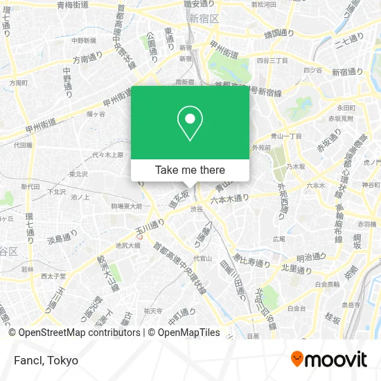 Fancl map