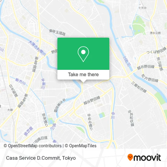 Casa Service D.Commit map