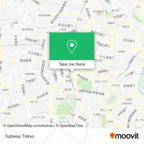 Subway map