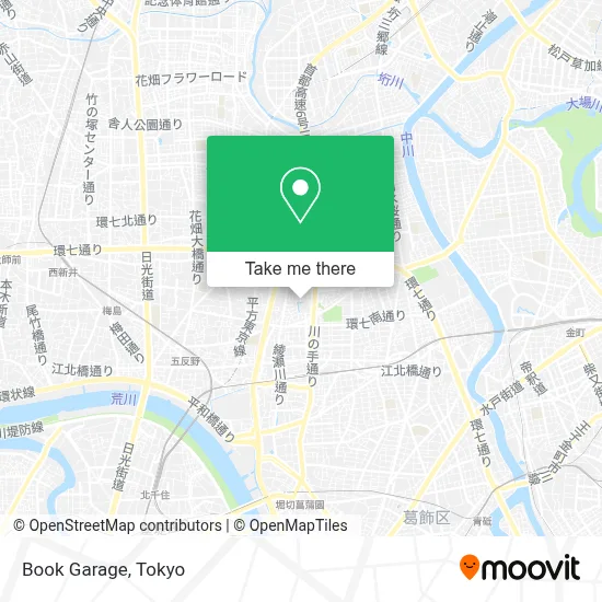 Book Garage map