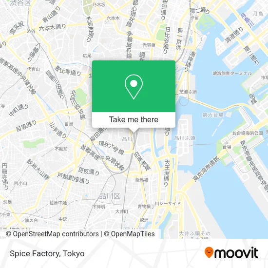 Spice Factory map