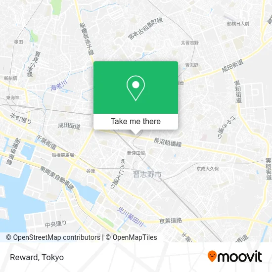 Reward map