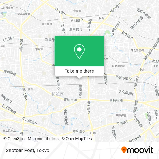 Shotbar Post map