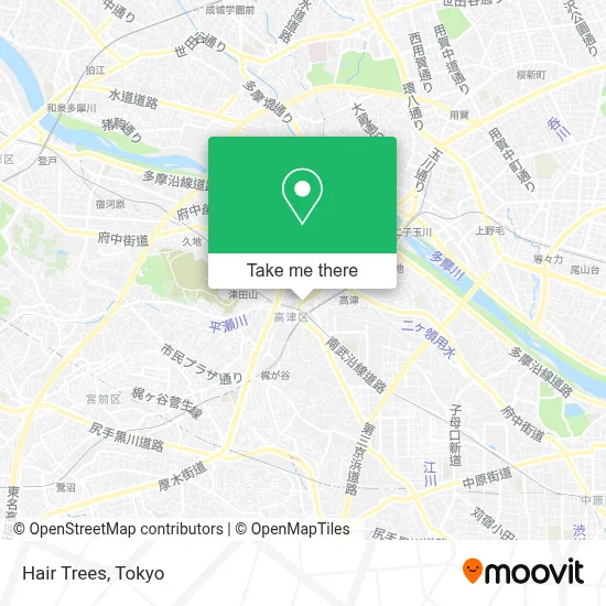 Hair Trees map