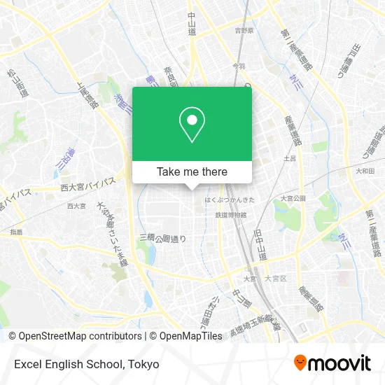 Excel English School map