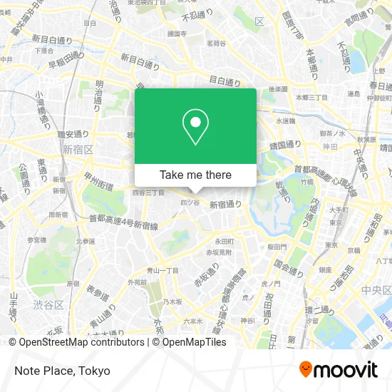 Note Place map