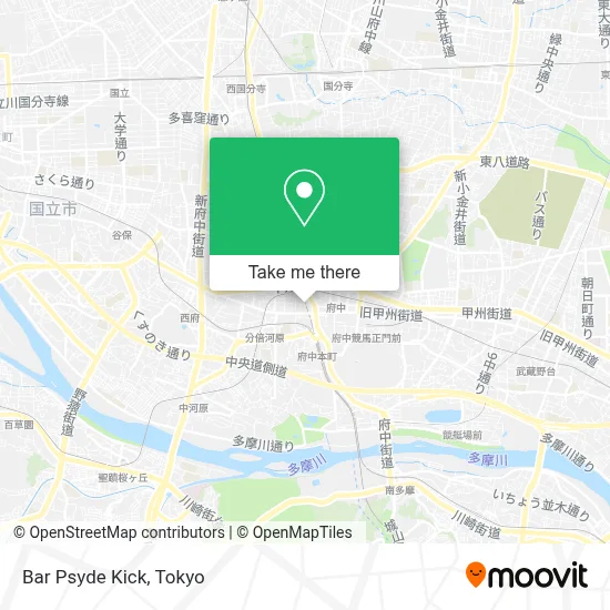 Bar Psyde Kick map