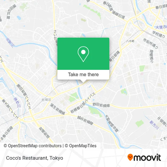 Coco's Restaurant map