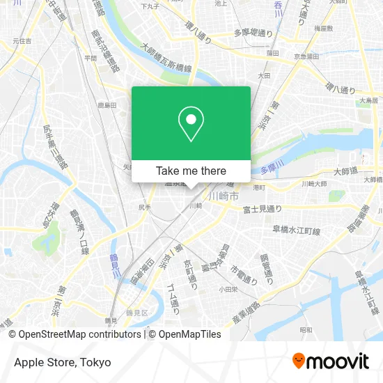 Apple Store map