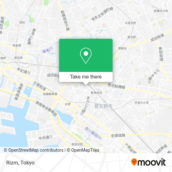 Rizm map