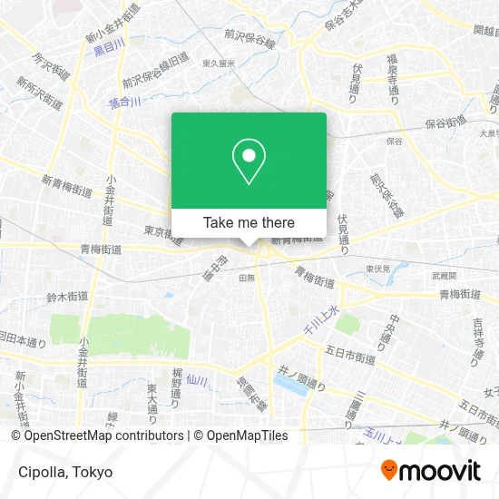 Cipolla map