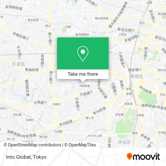 Into Global map