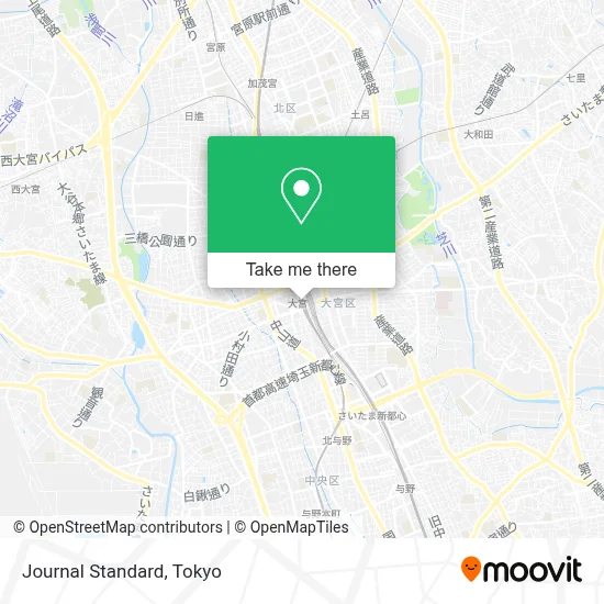 Journal Standard map