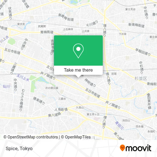 Spice map