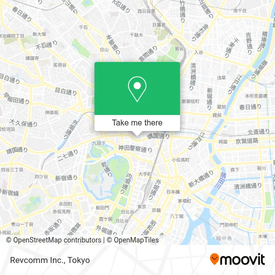 Revcomm Inc. map