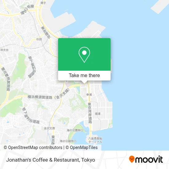 Jonathan's Coffee & Restaurant map