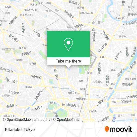 Kitadoko map