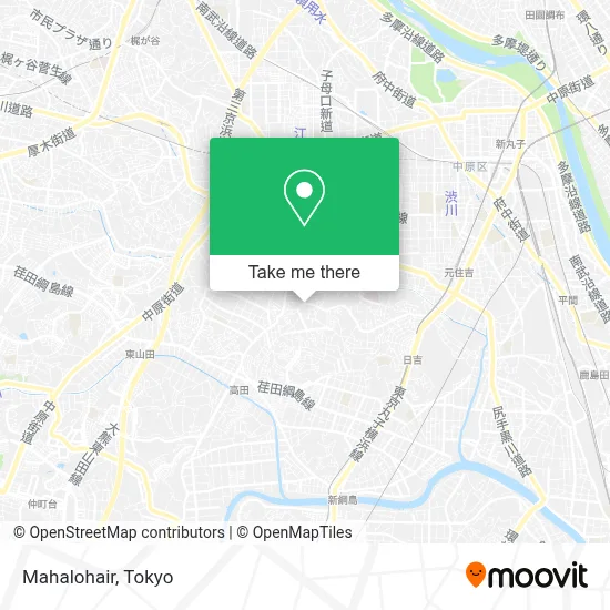 Mahalohair map