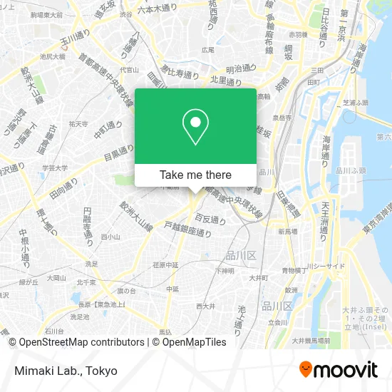 Mimaki Lab. map