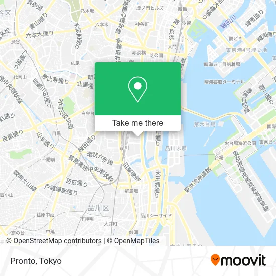 Pronto map