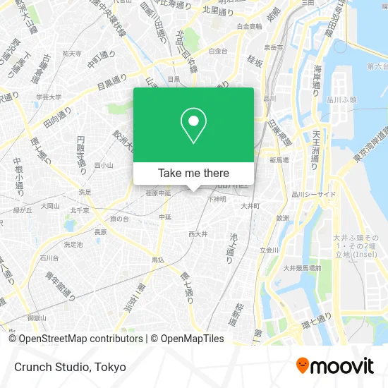 Crunch Studio map