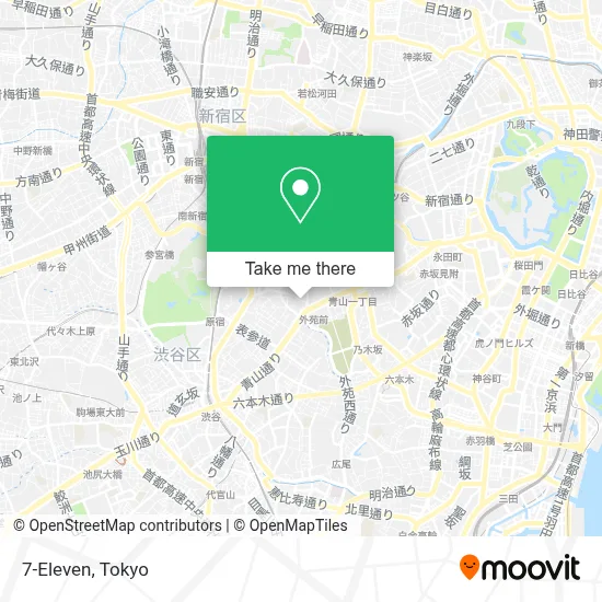 7-Eleven map