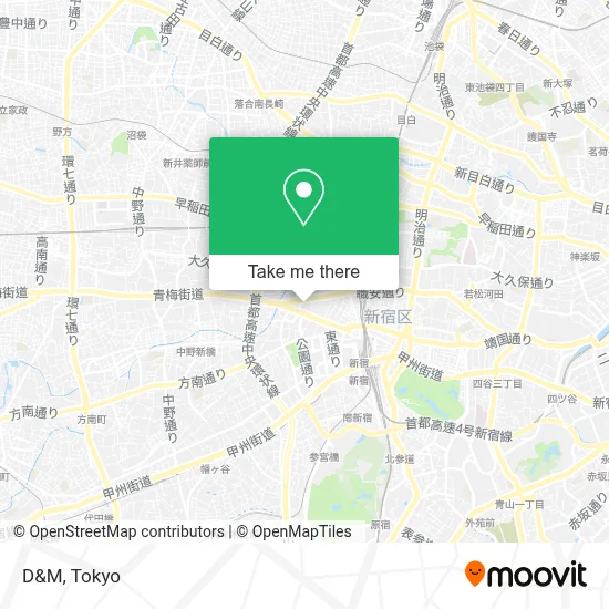 D&M map