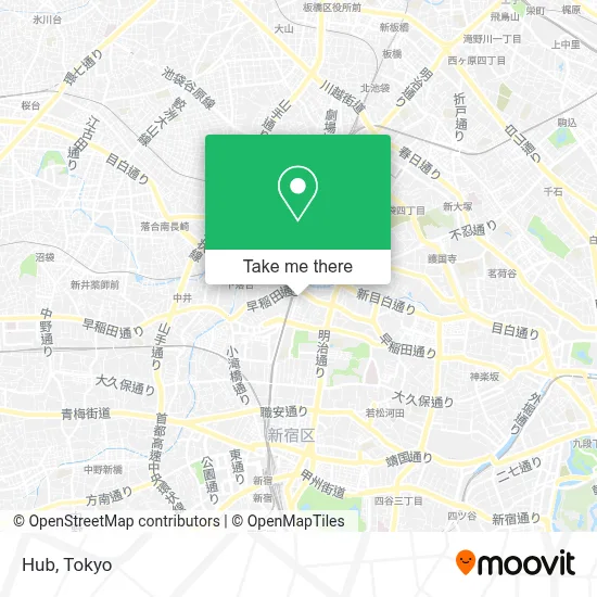Hub map