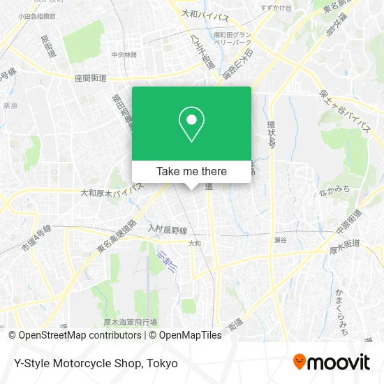 Y-Style Motorcycle Shop map