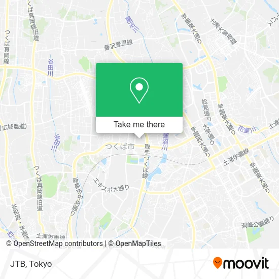 JTB map