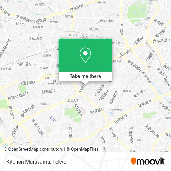 Kitchen Murayama map