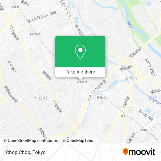 Chop Chop map