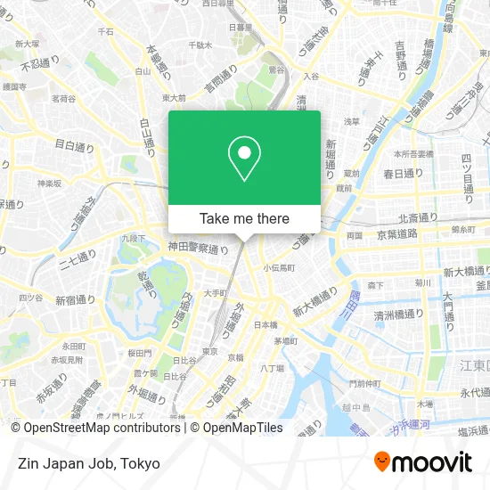 Zin Japan Job map