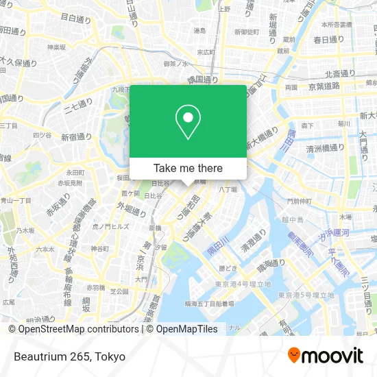 Beautrium 265 map