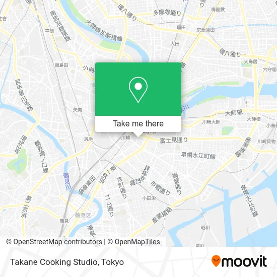 Takane Cooking Studio map