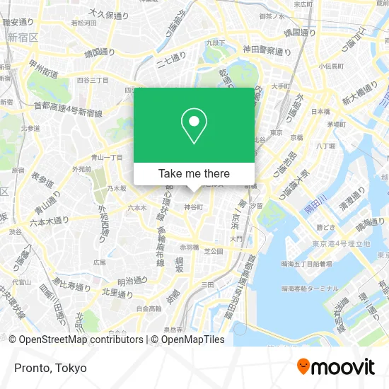 Pronto map