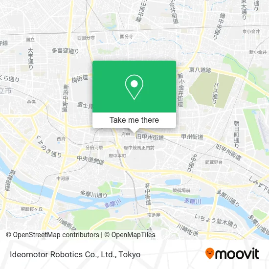 Ideomotor Robotics Co., Ltd. map