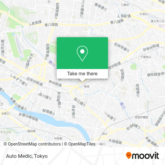 Auto Medic map