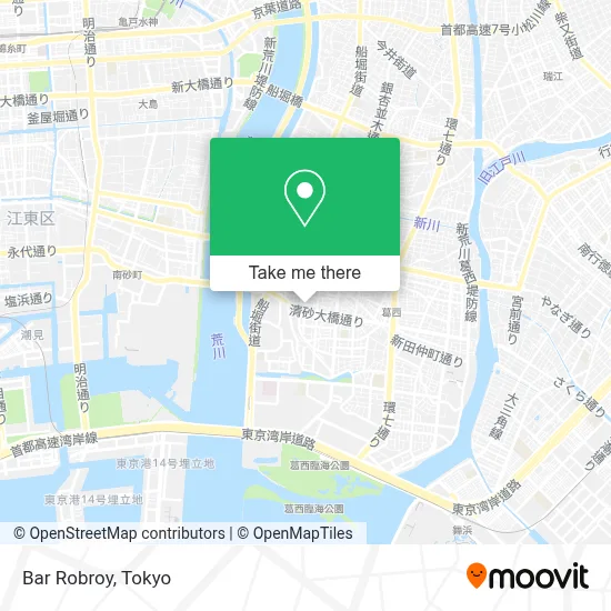 Bar Robroy map