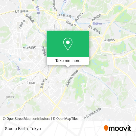 Studio Earth map