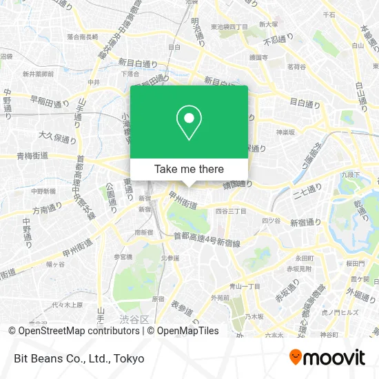 Bit Beans Co., Ltd. map