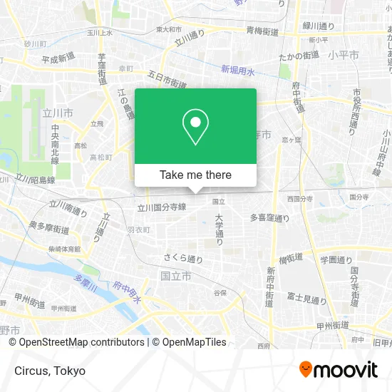 Circus map