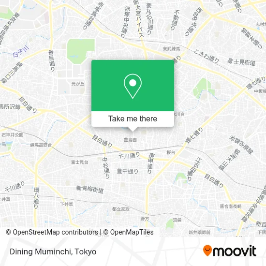 Dining Muminchi map