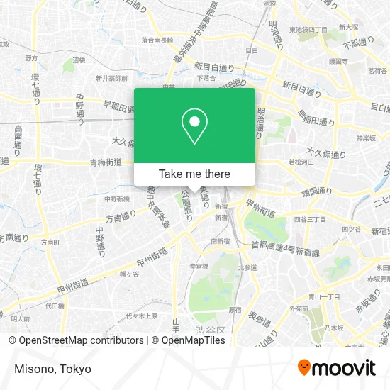 Misono map