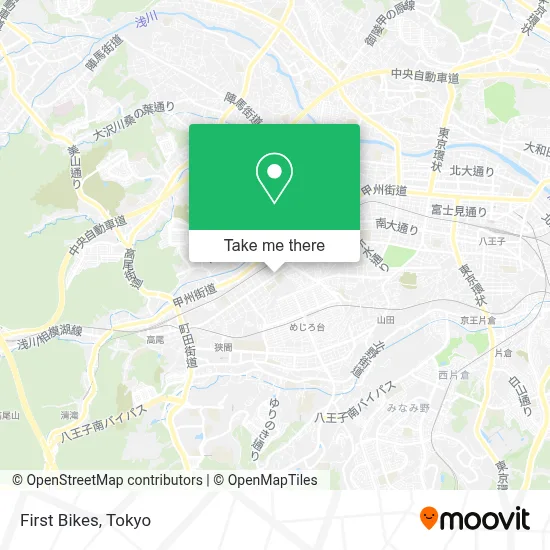 First Bikes map