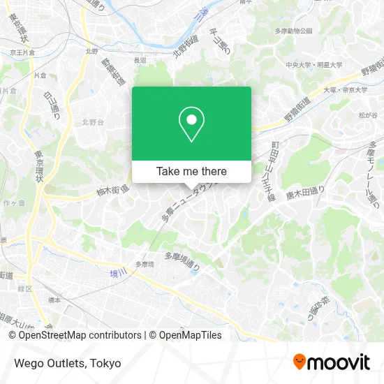 Wego Outlets map