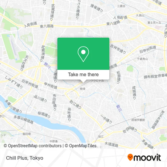 Chill Plus map