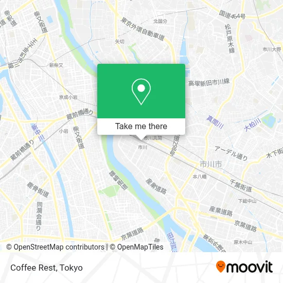 Coffee Rest map